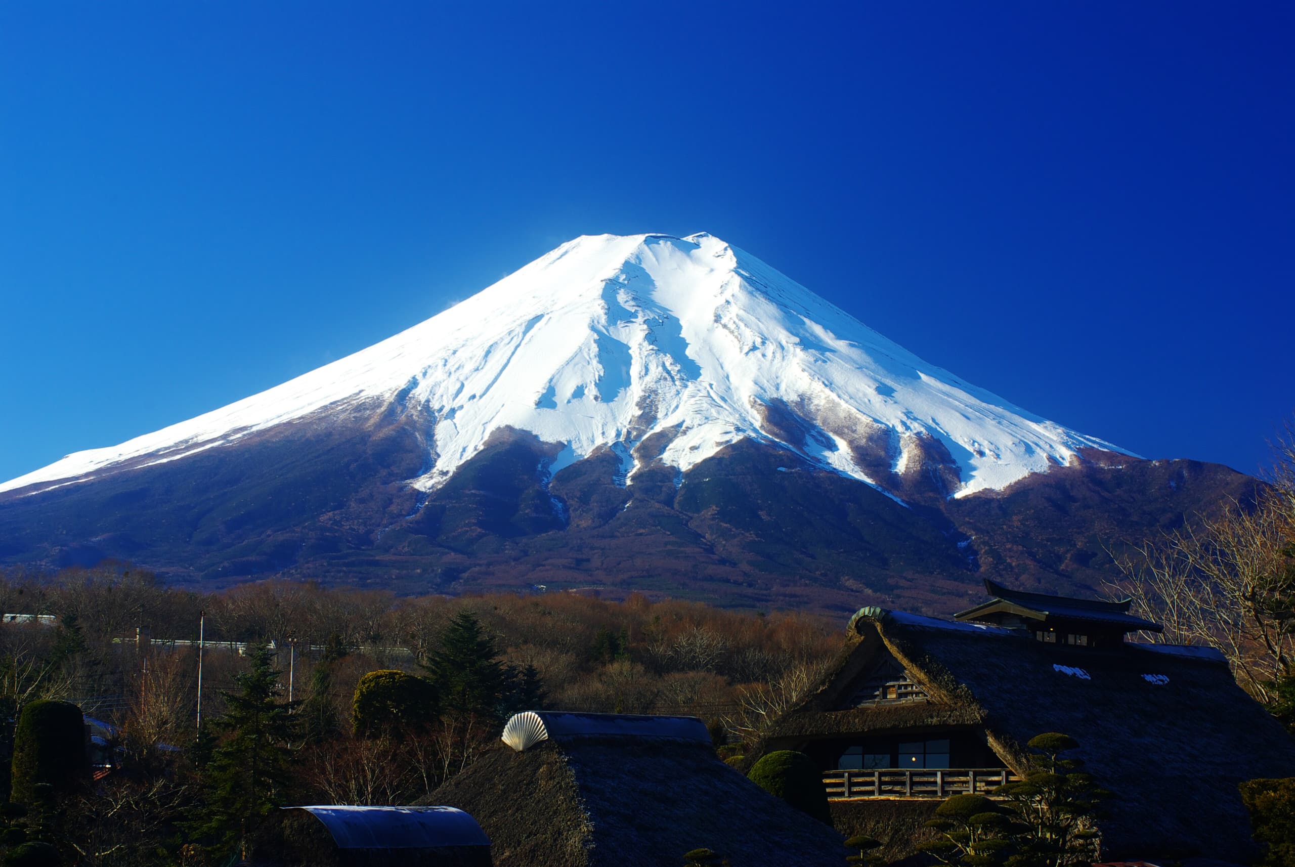 富士山忍野忍村新晋网红一日游 — 1 / 3